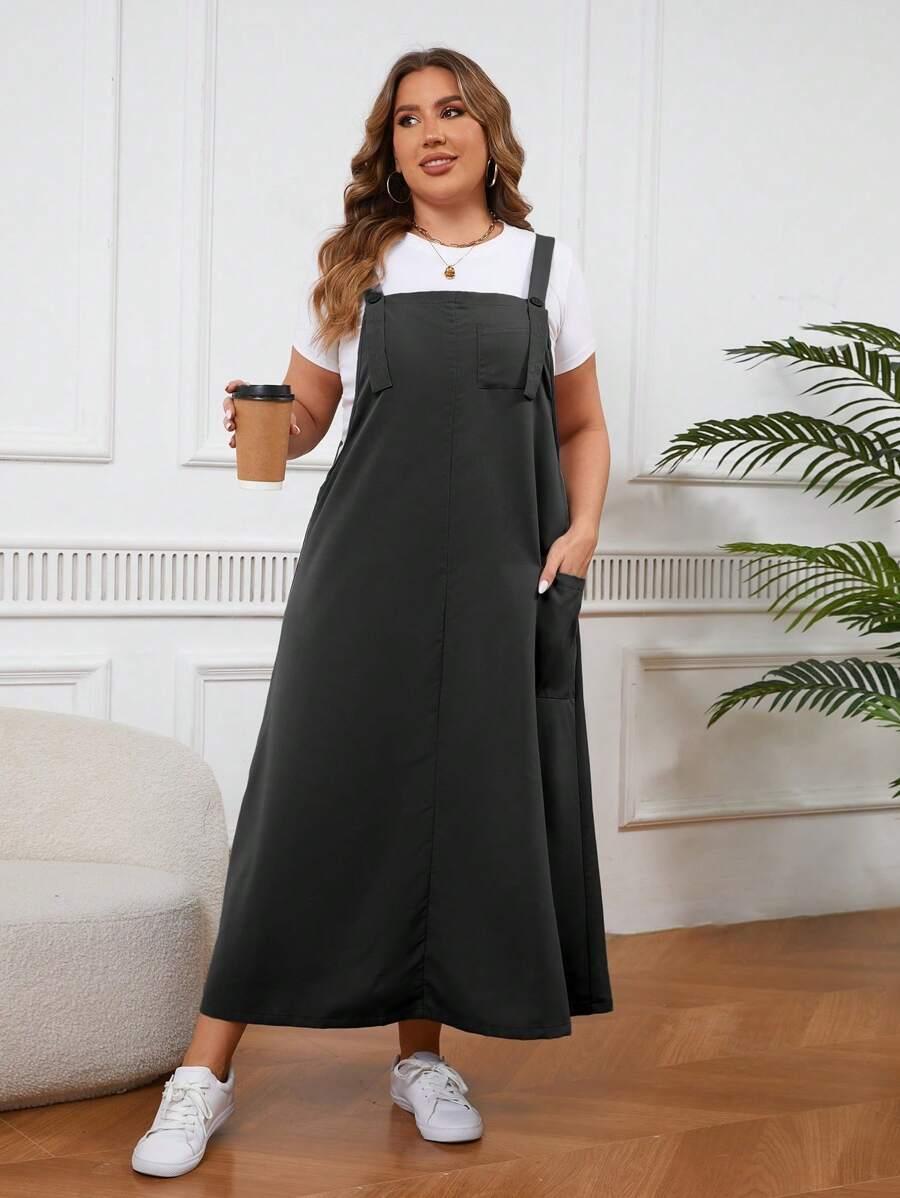 czarna maxi sukienka