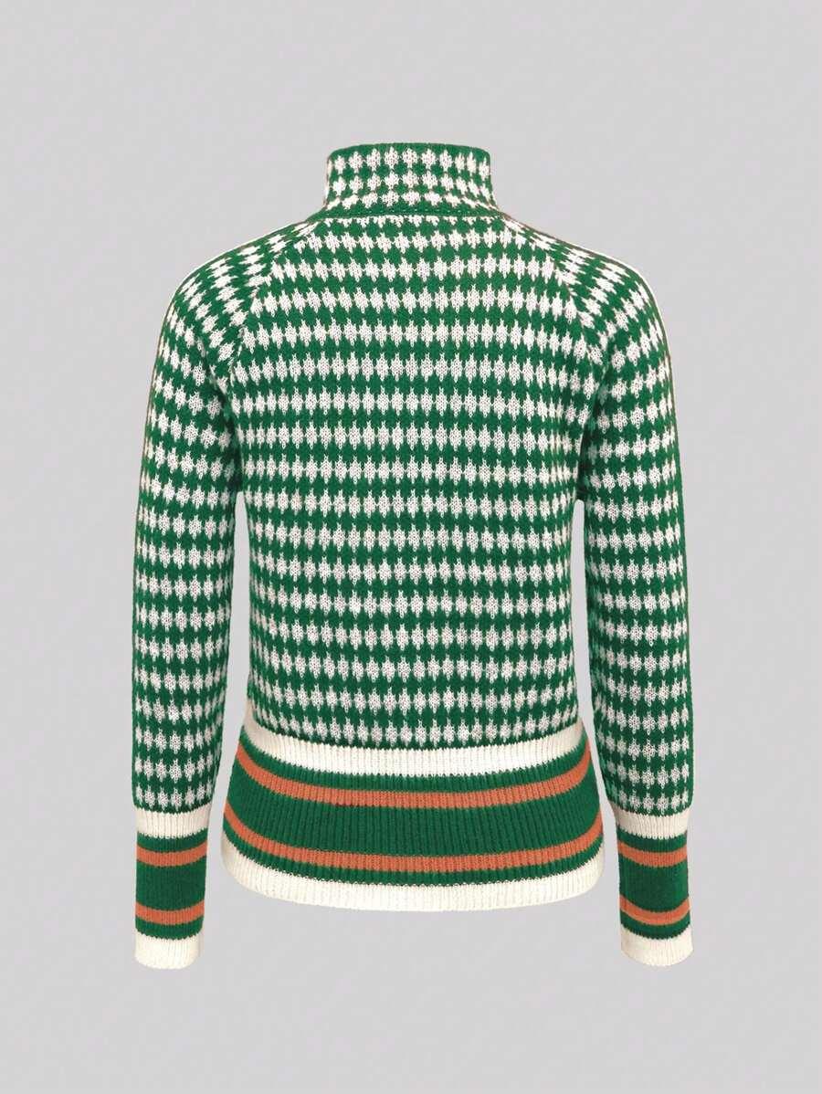 ROZPINANY SWETER ZAMEK