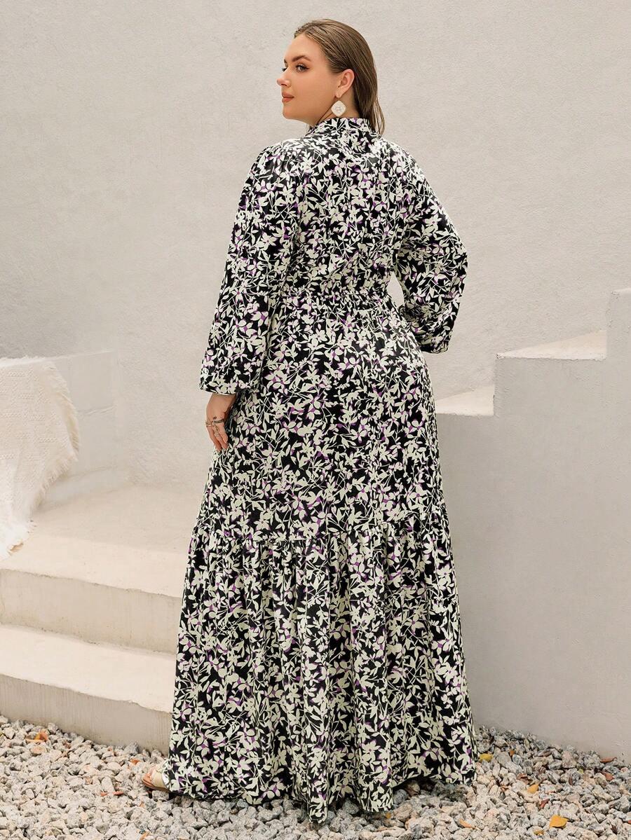 maxi sukienka print