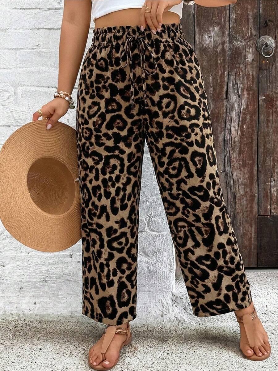 spodnie animal print
