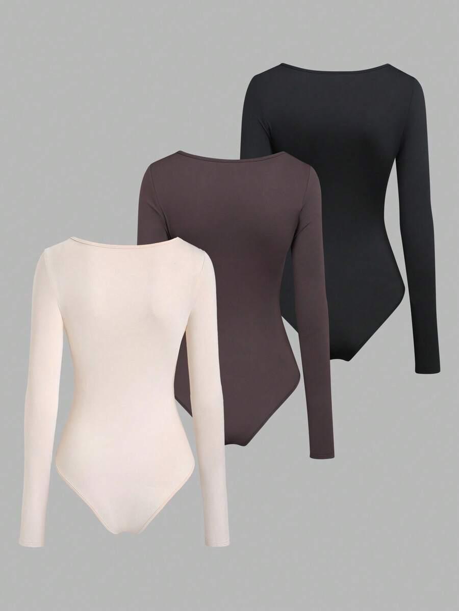 BODY DŁUGI RĘKAW 3-PACK