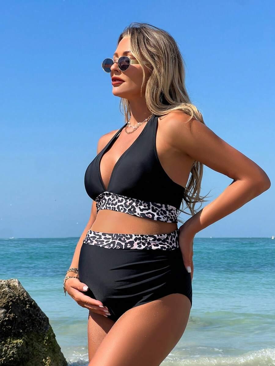 CIĄŻOWE DWUCZĘŚCIOWE BIKINI DAMSKIE 