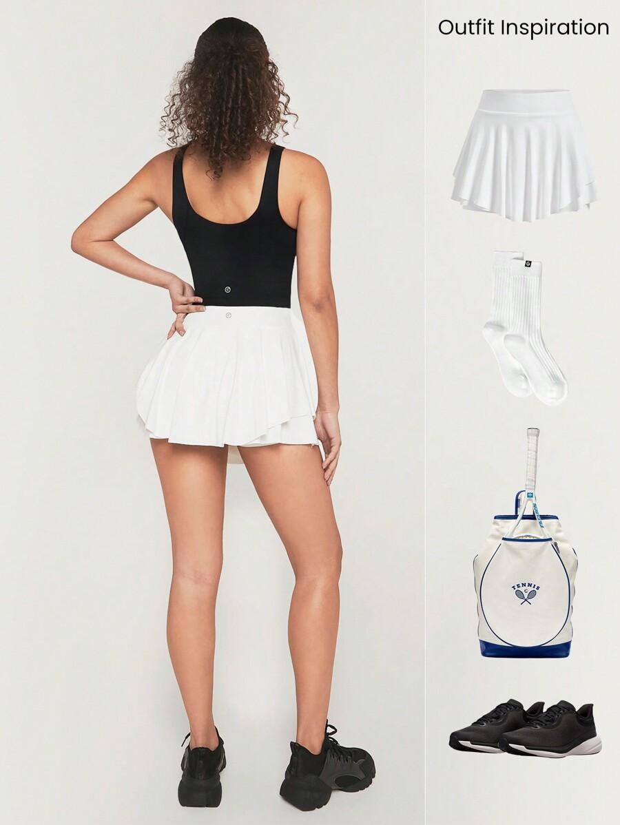 CZARNY SPORTOWY TOP 
