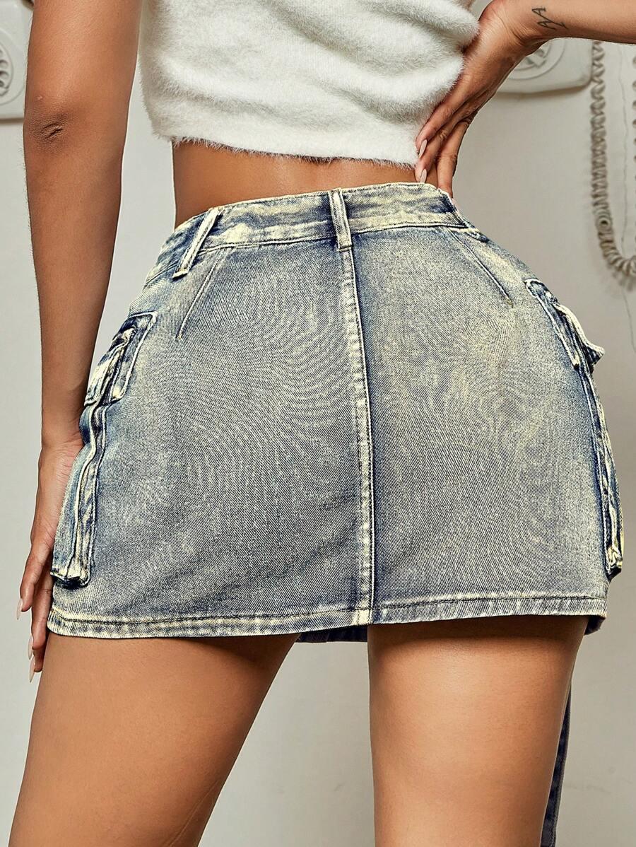 mini spódnica jeans