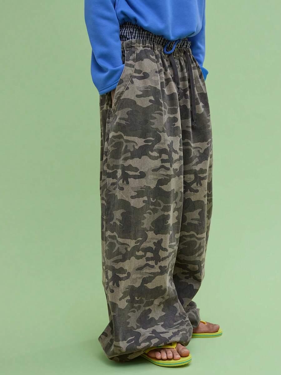 SPODNIE VINTAGE BAGGY BALLOON FIT
