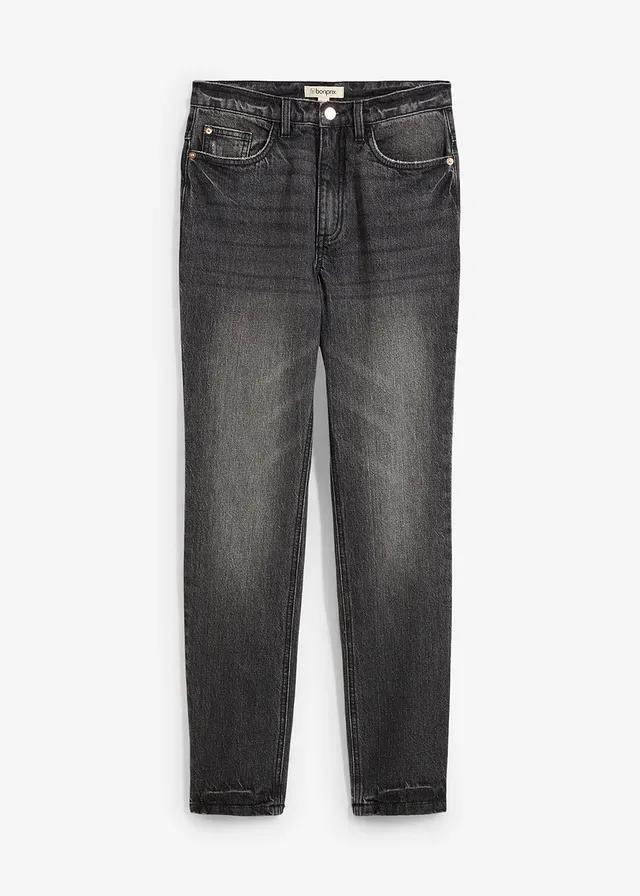 SZARE SPODNIE JEANS 