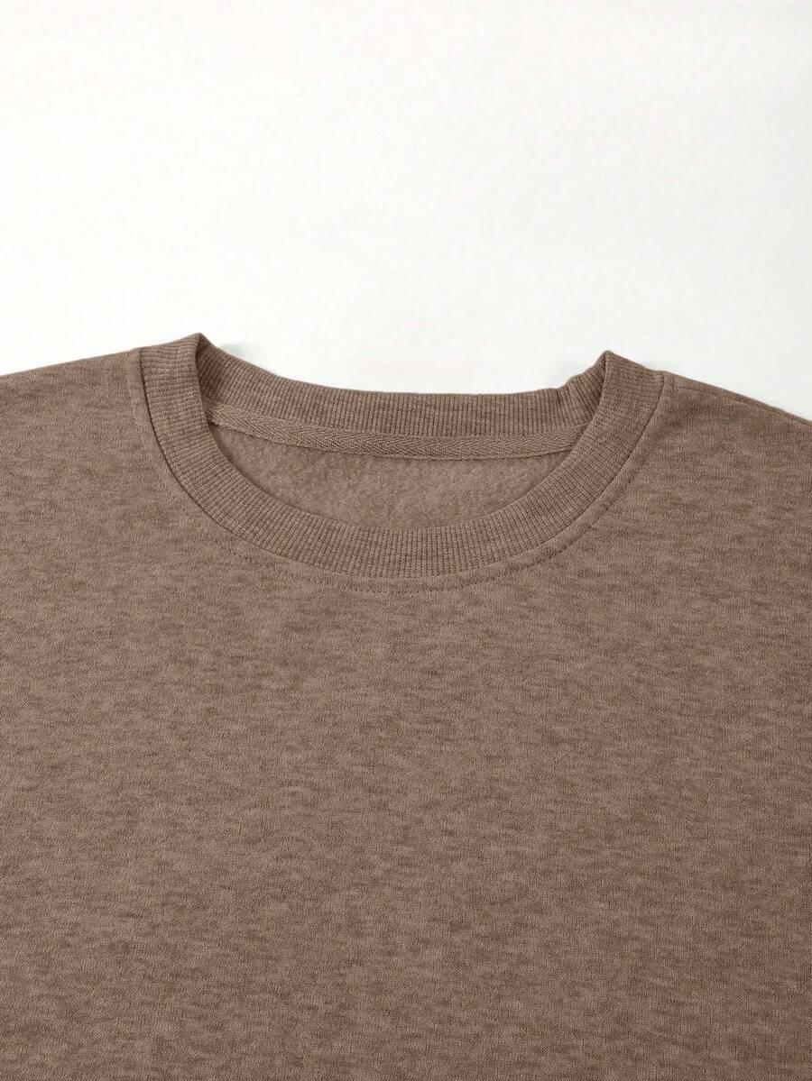 BEŻOWA BLUZA CASUAL