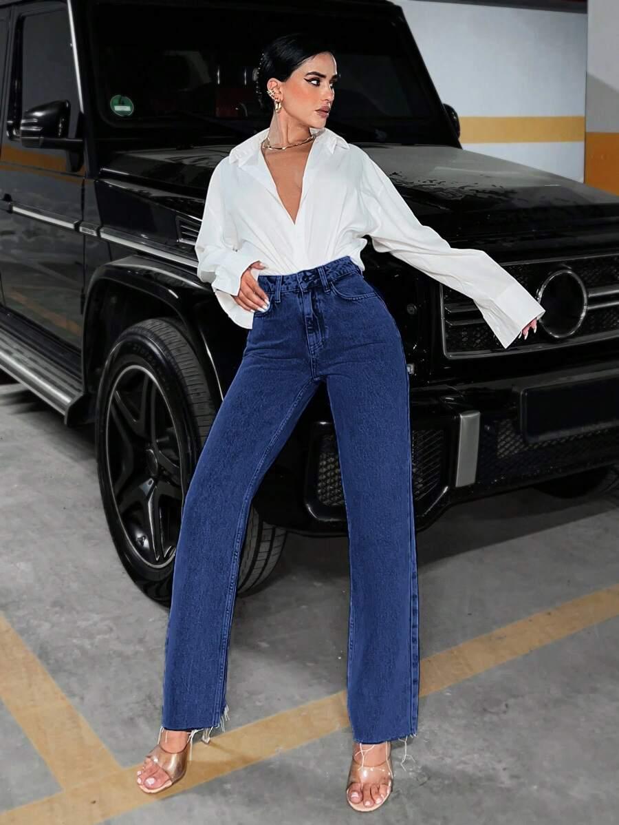 SPODNIE JEANS KIESZENIE