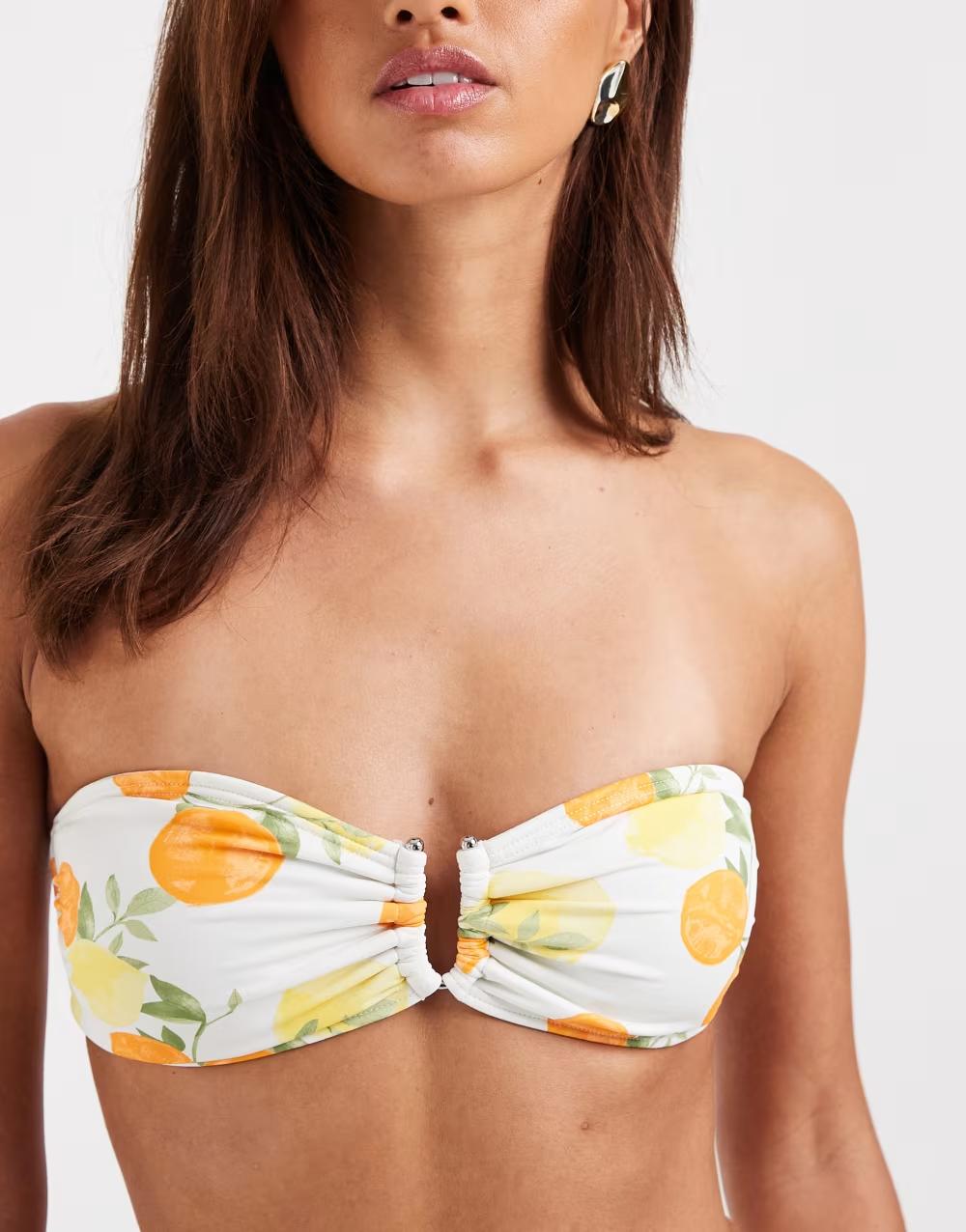 góra od bikini nadruk