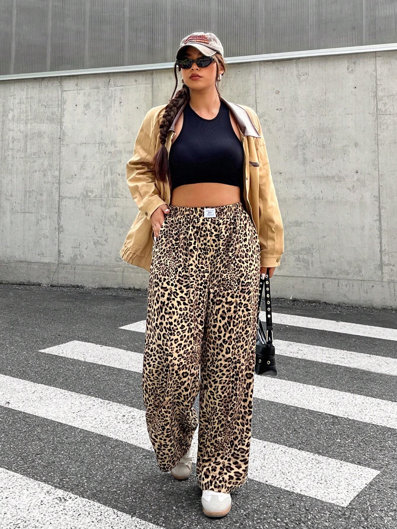 SPODNIE ANIMAL PRINT