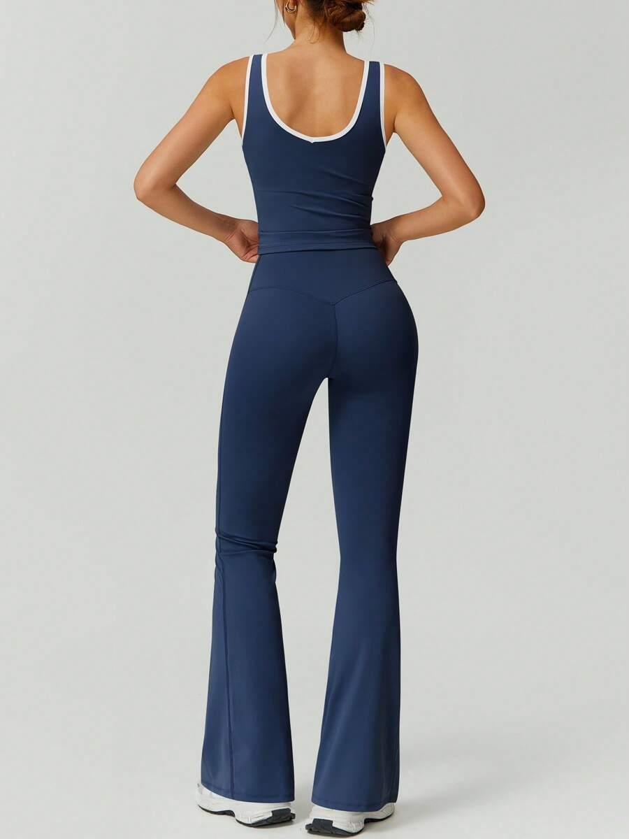 komplet top legginsy