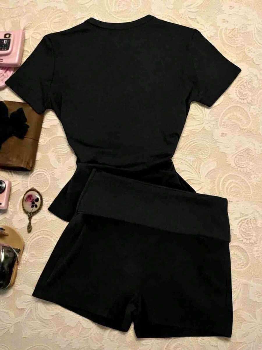 t-shirt spodenki komplet