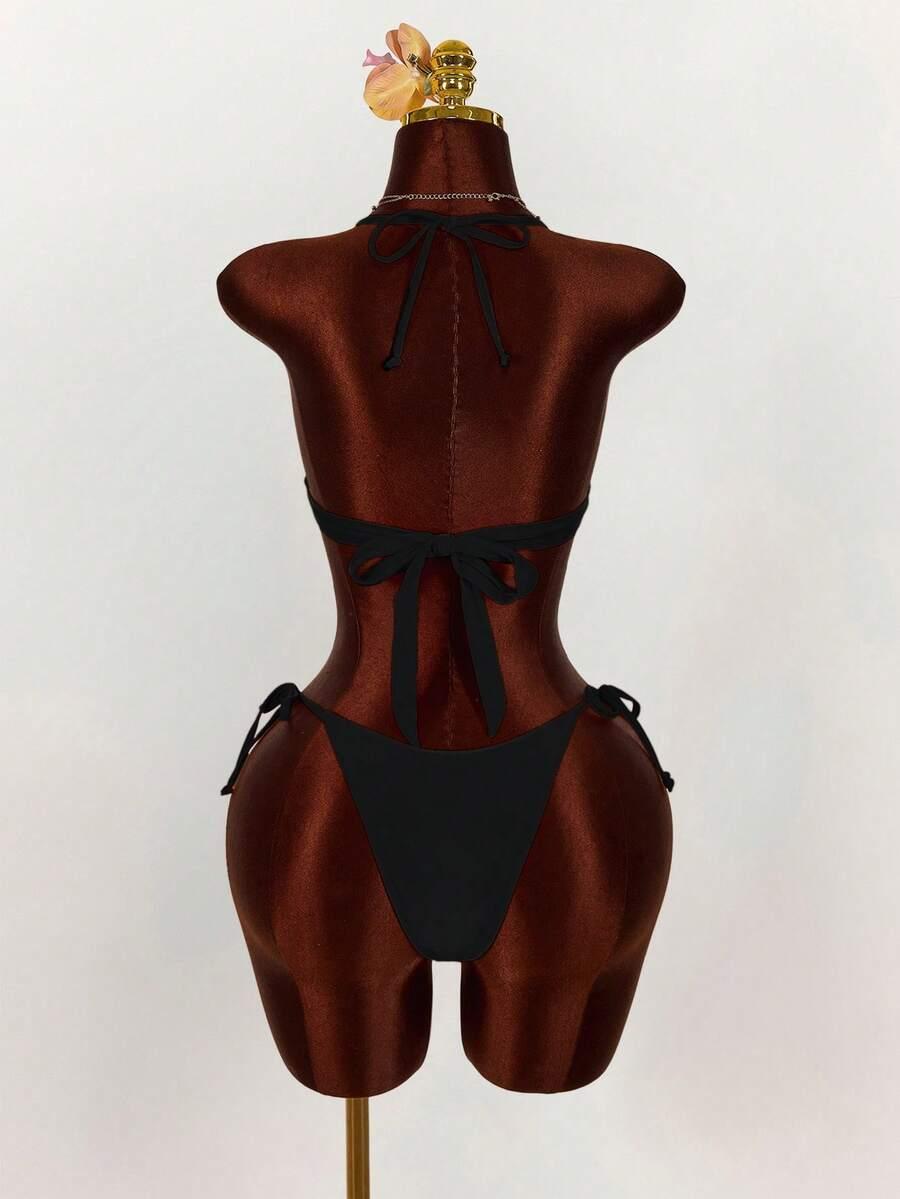DWUCZĘŚCIOWY STRÓJ KĄPIELOWY NARZUTKA KOMPLET