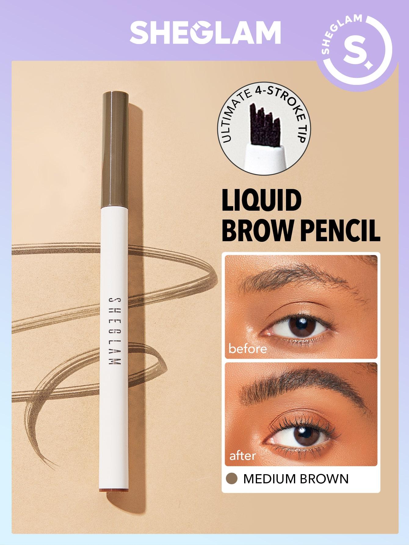 pisak do brwi medium brown