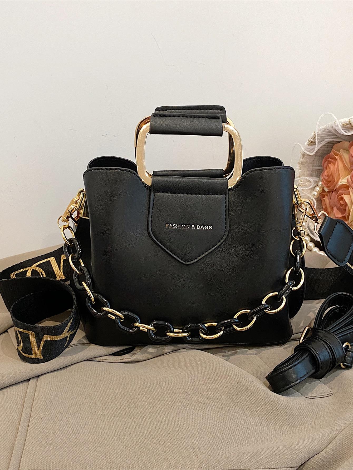 czarna torebka crossbody