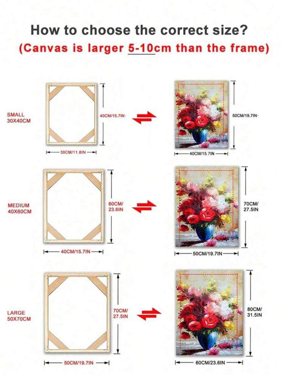 DREWNIANA RAMA DO PŁÓTNA