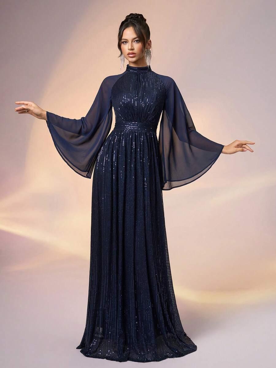 SUKIENKA Maxi POŁYSK