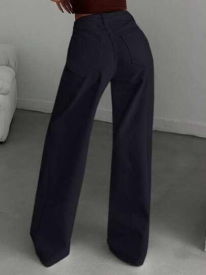 czarne spodnie jeans 
