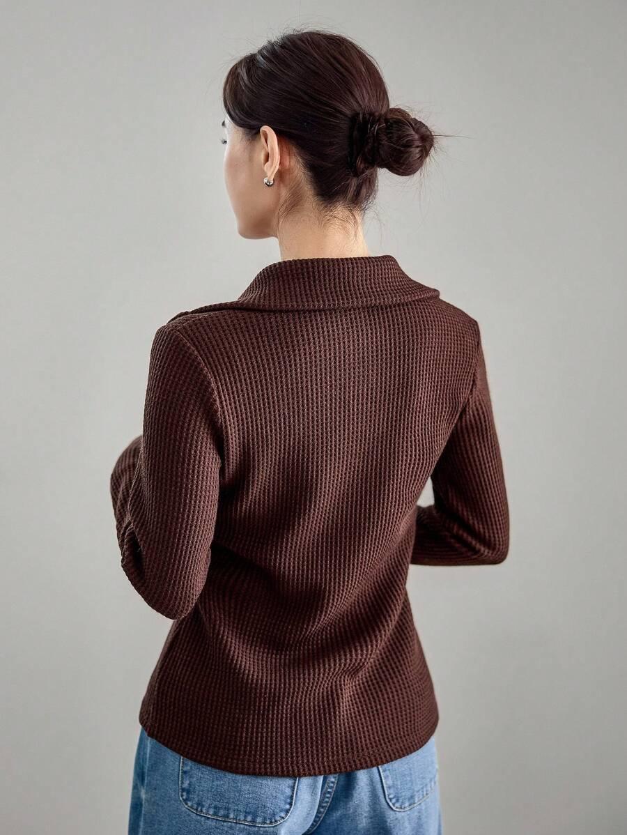 SWETER DAMSKI Z GOLFEM