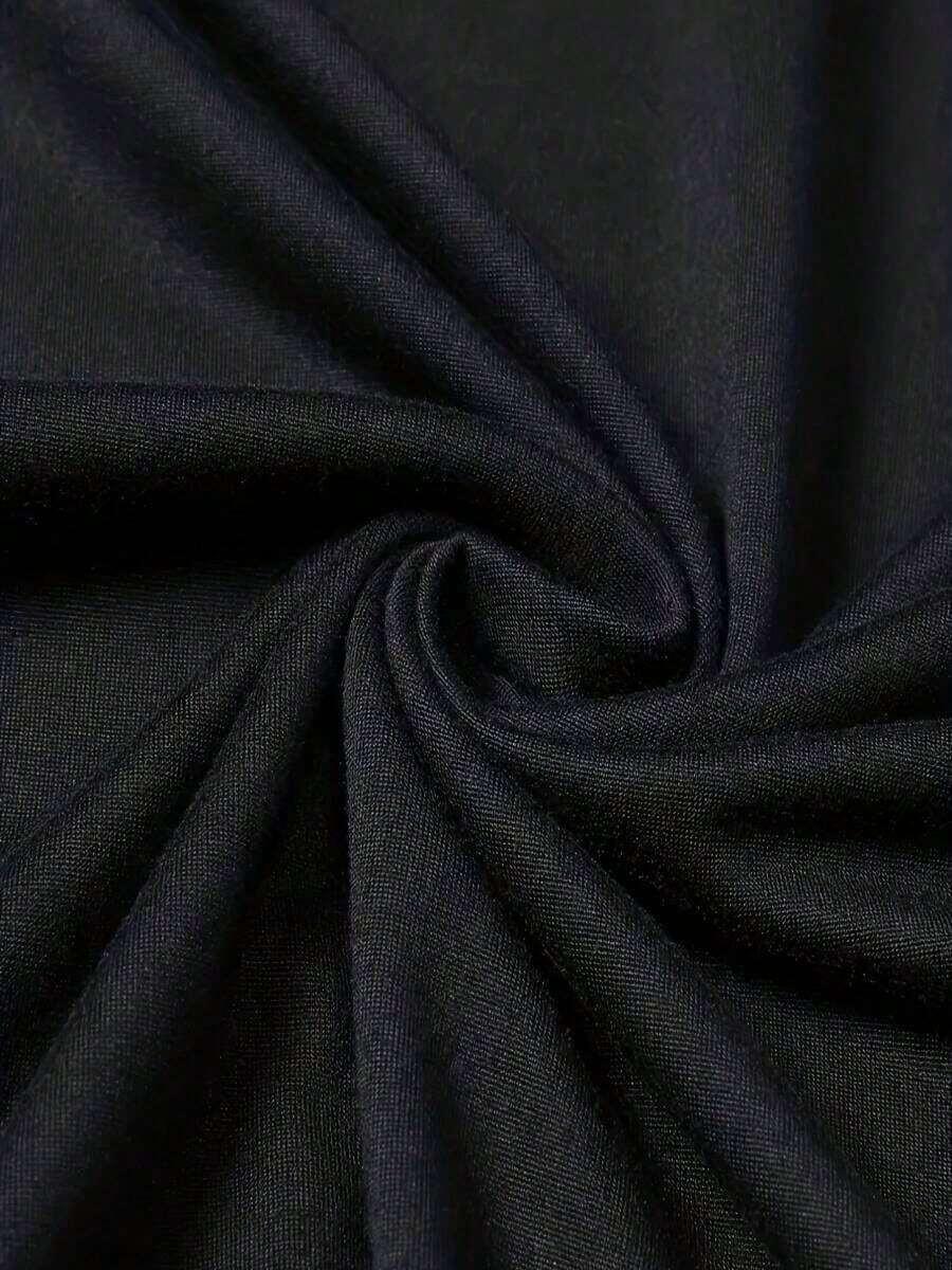 czarny t-shirt nadruk