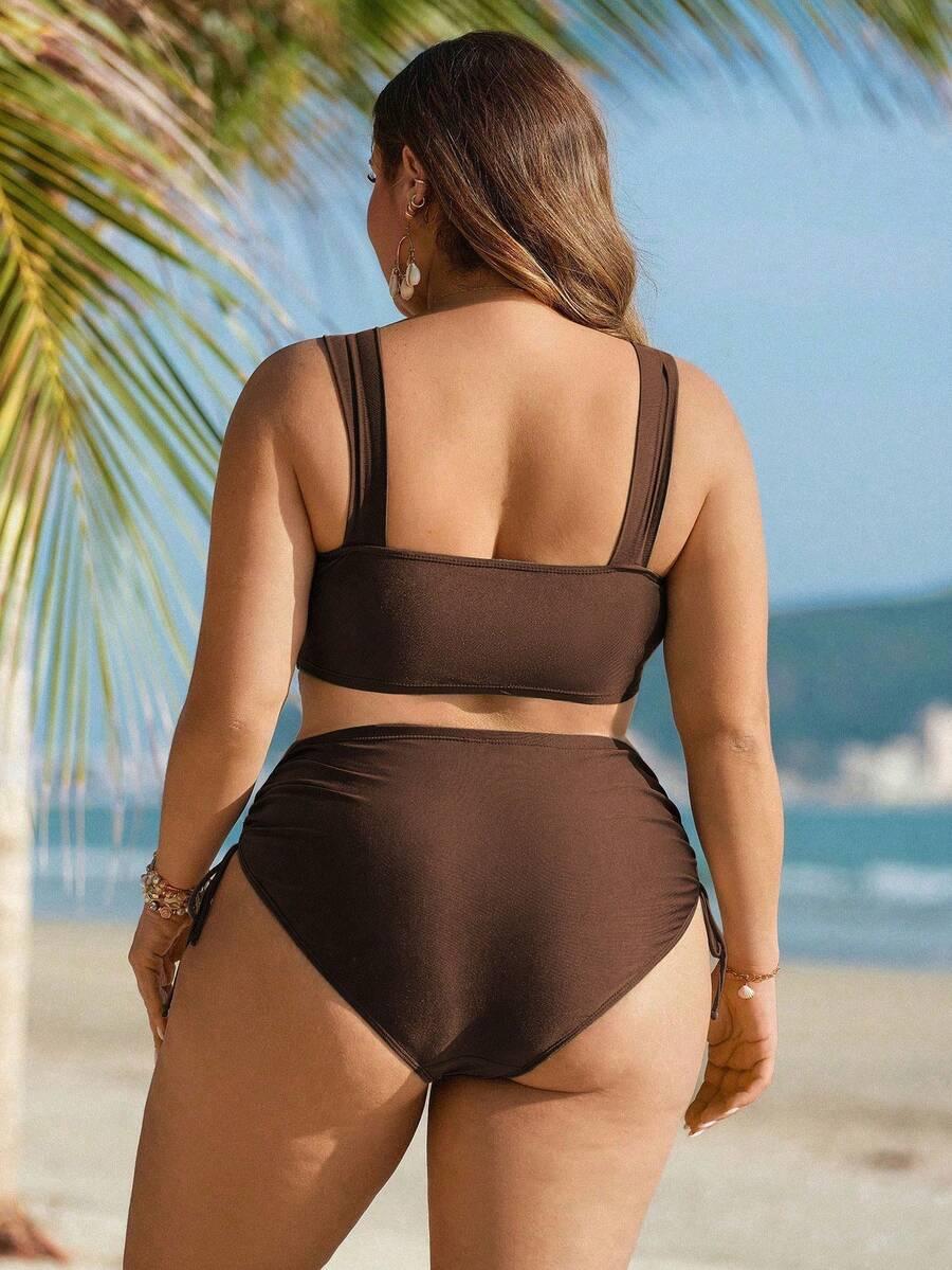 BRĄZOWY DÓŁ OD BIKINI