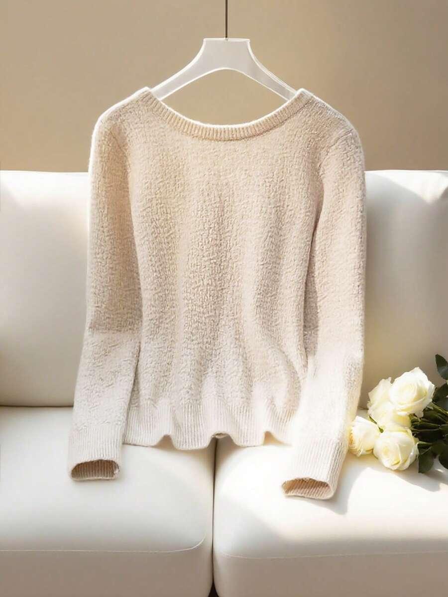 SWETER DAMSKI DEKOLT V
