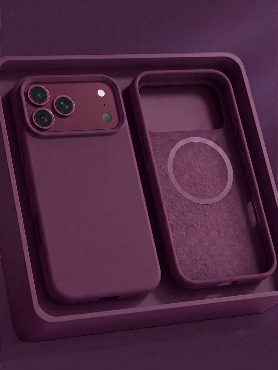 FIOLETOWE ETUI NA TELEFON IPHONE 16 PRO