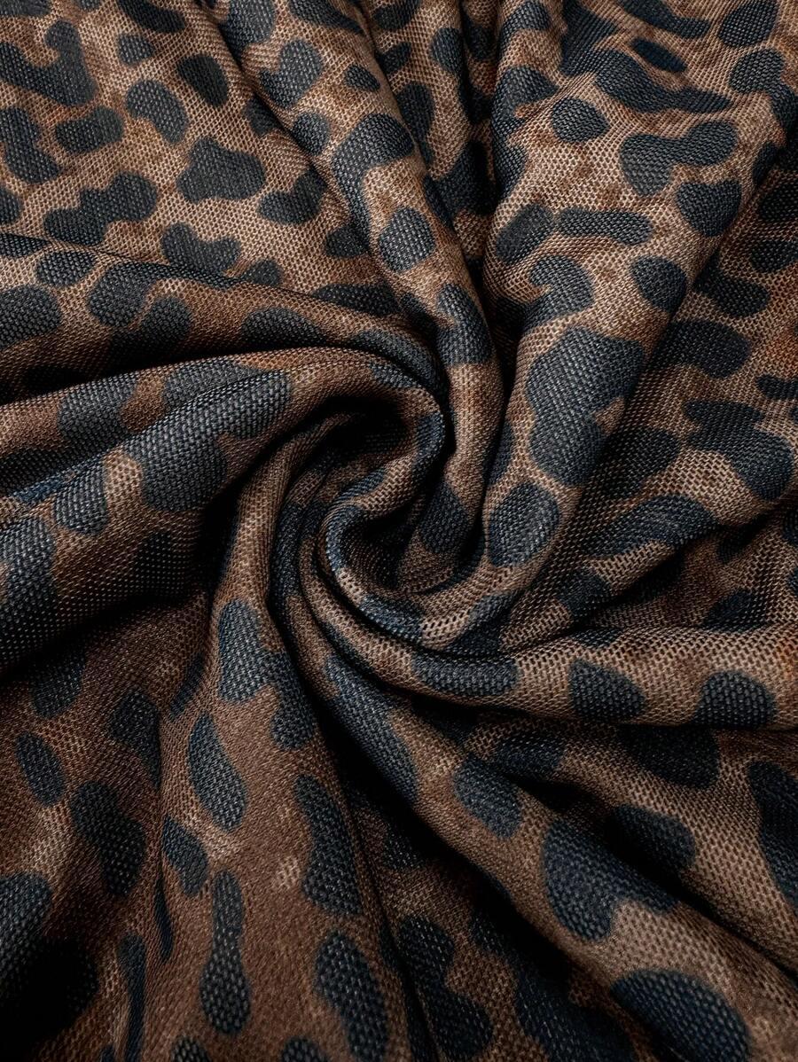 ciążowa sukienka animal print