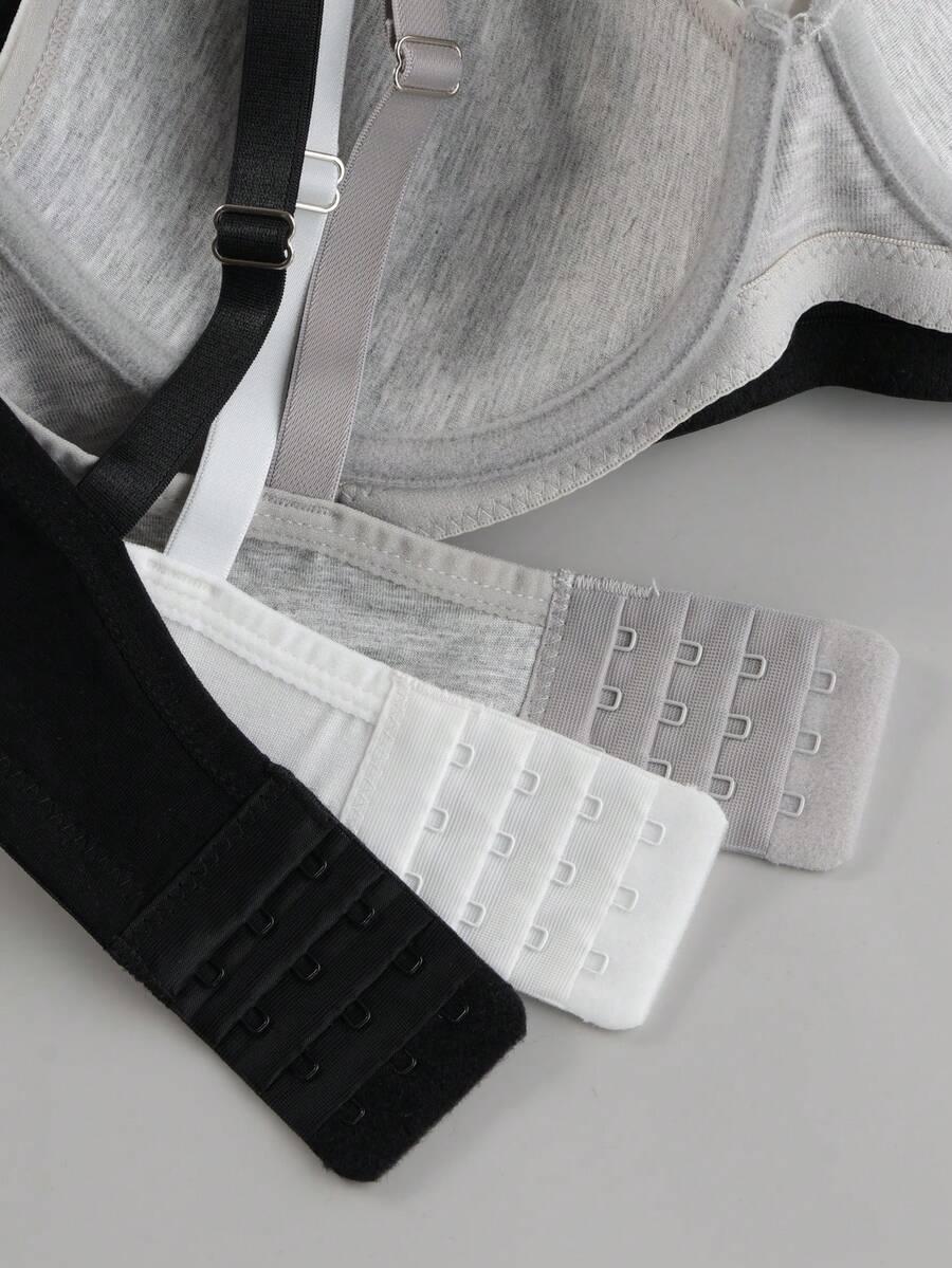 GŁADKI BIUSTONOSZ 3-PACK