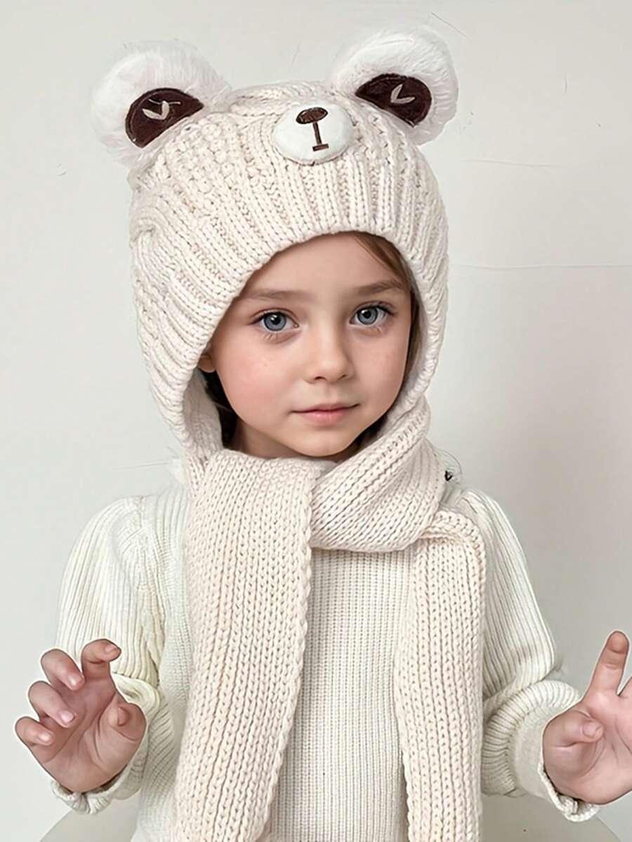 czapka szalik 2w1