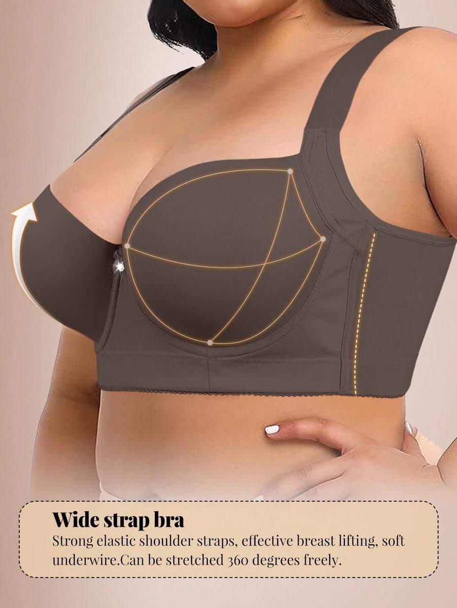 BRĄZOWY KLASYCZNY BIUSTONOSZ 