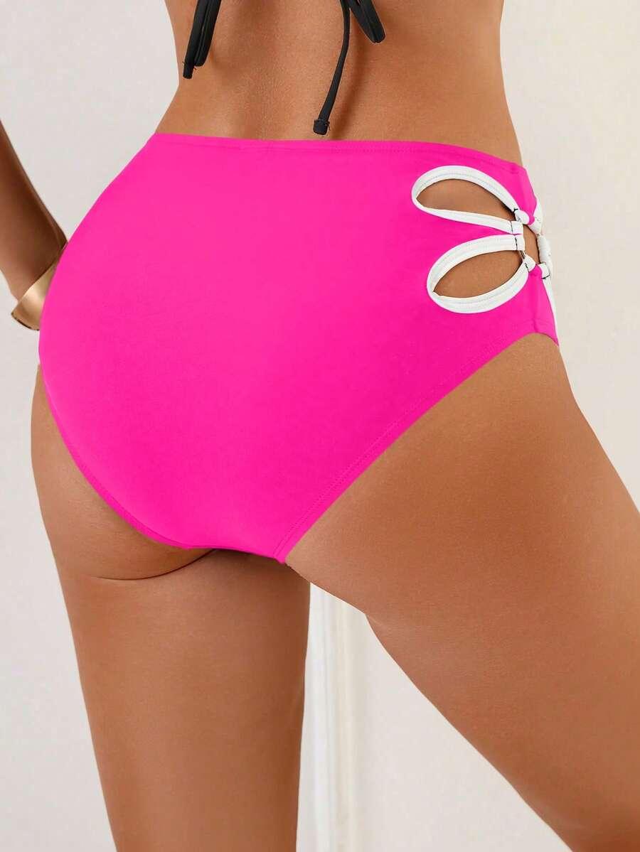 DÓŁ OD BIKINI Z WYSOKIM STANEM