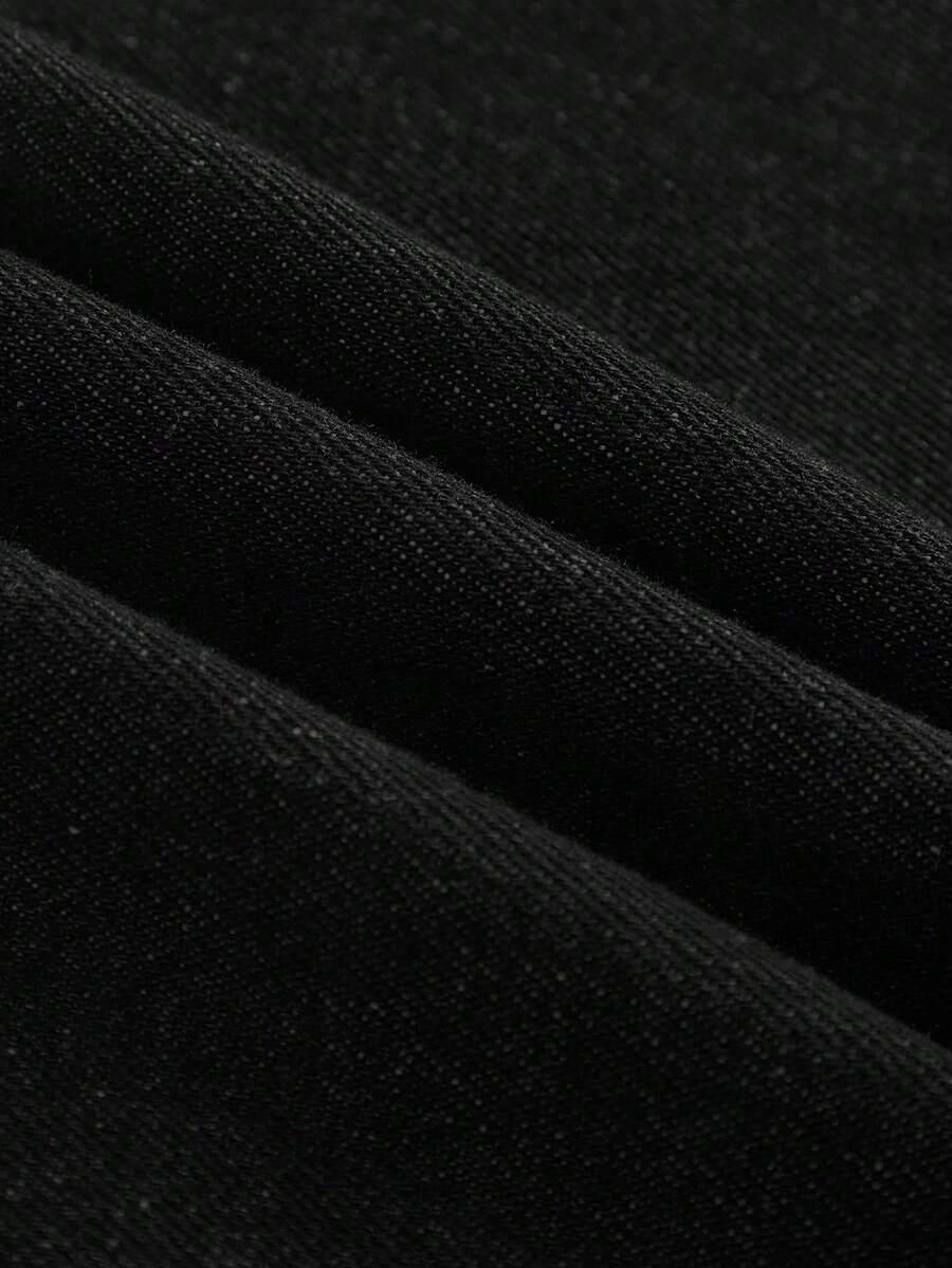 czarne spodnie jeans