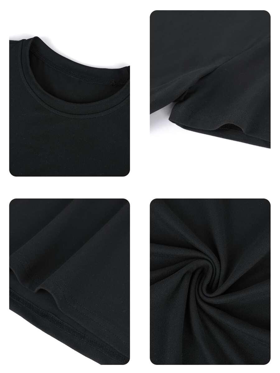 T-SHIRT OKRĄGŁY DEKOLT 3-PACK