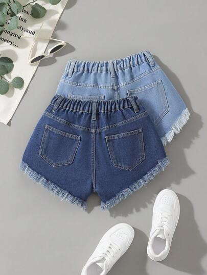 spodenki jeansowe 2 szt
