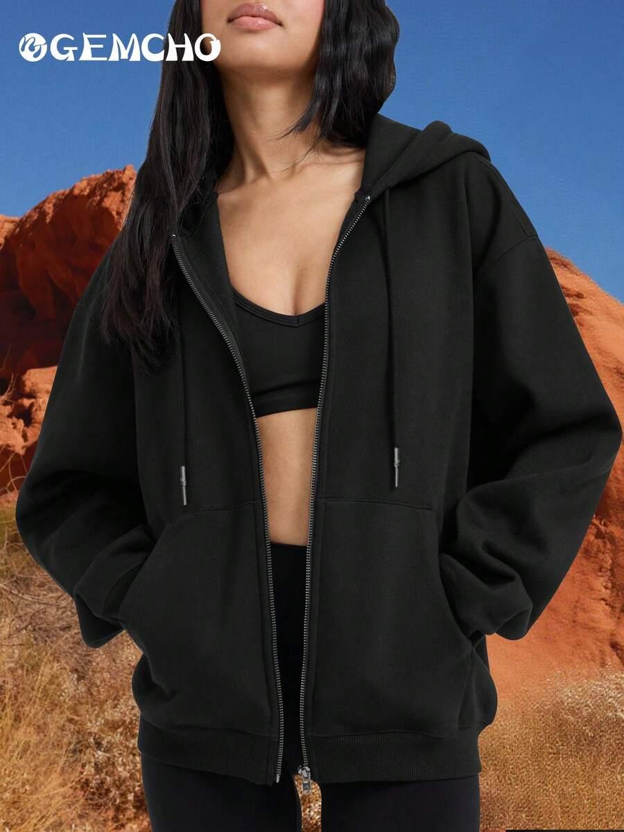 CZARNA BLUZA KAPTUR