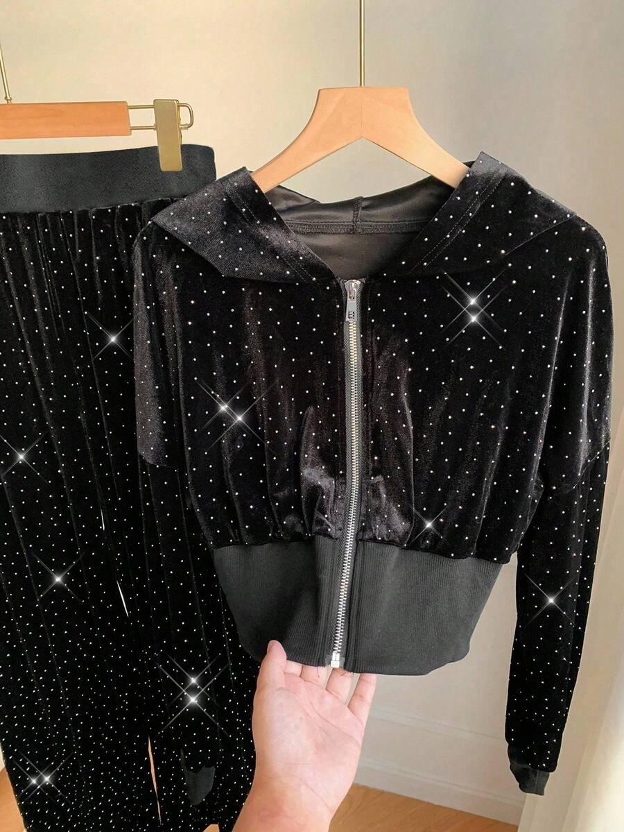 czarna bluza kaptur