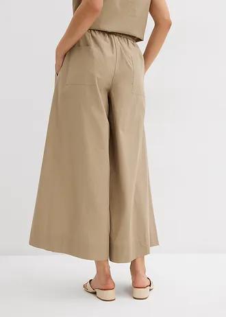 SPODNIE DAMSKIE KULOTY 7/8