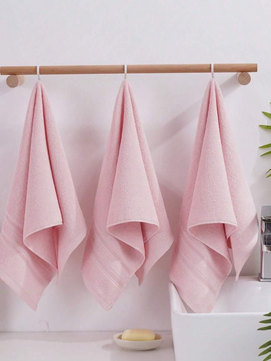 zestaw różowych ręczników 3-pack