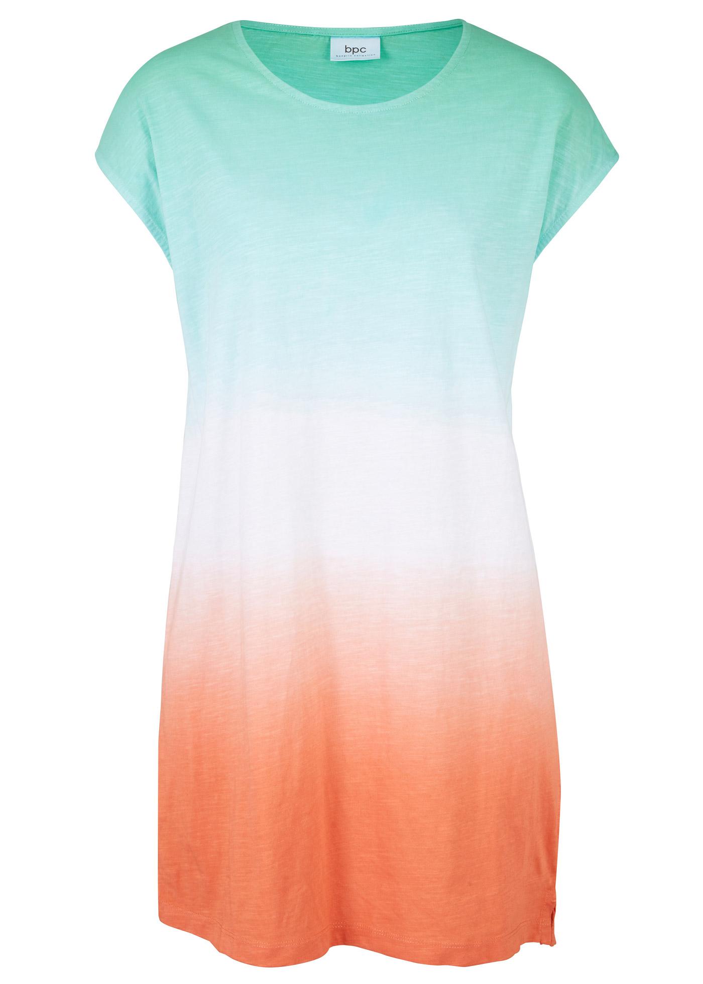 BAWEŁNIANY T-SHIRT OMBRE 