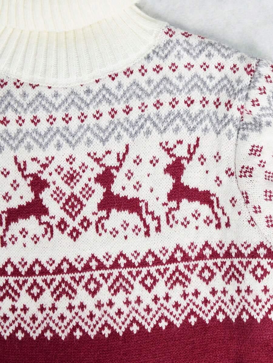 SWETER W ŚWIĄTECZNY WZÓR