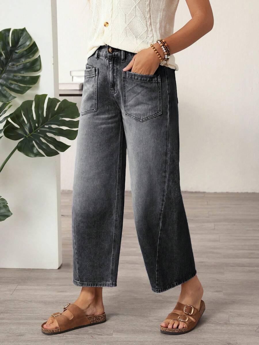 spodnie jeans kieszenie