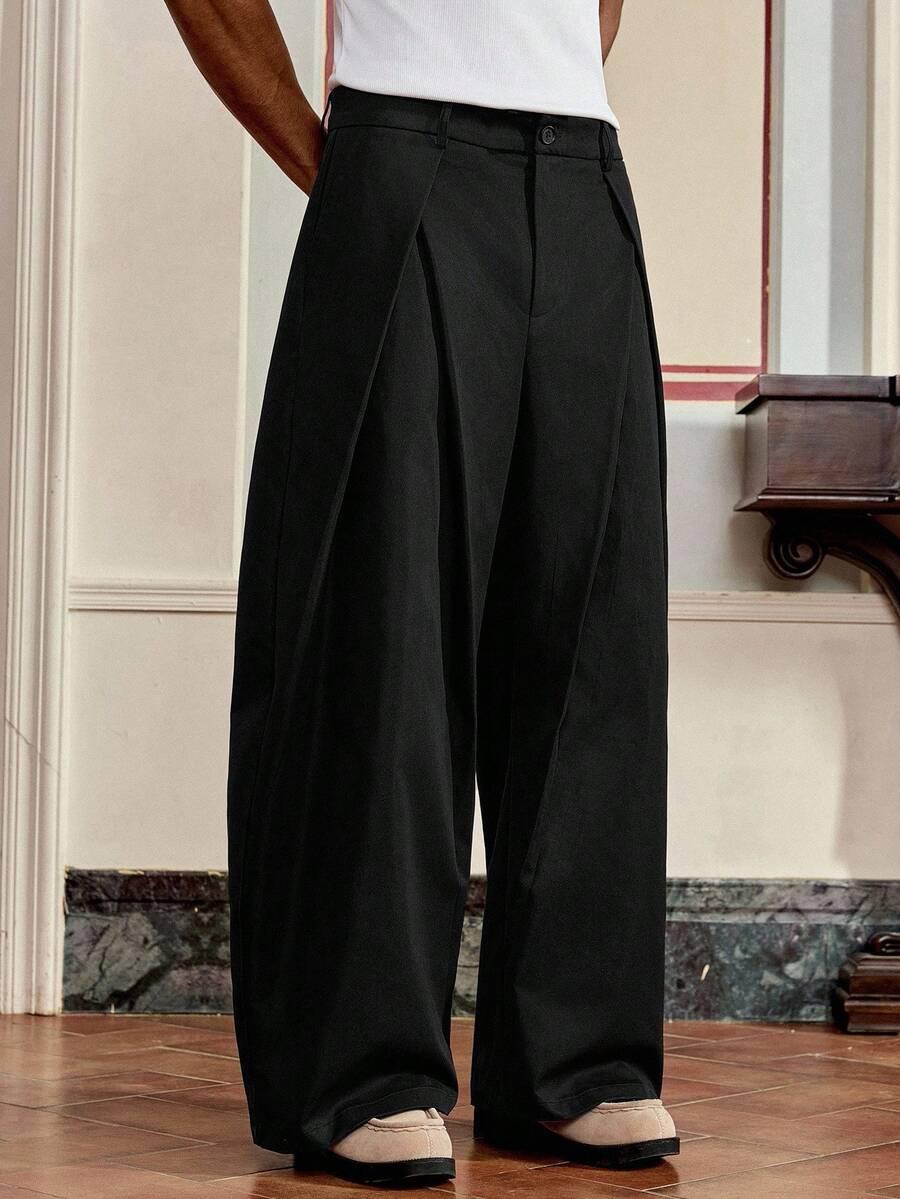 CZARNE SPODNIE CASUAL