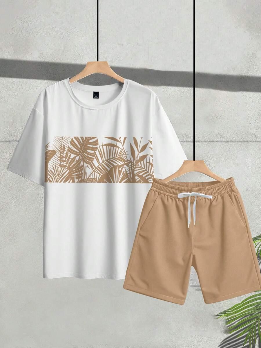 krótkie spodenki t-shirt komplet