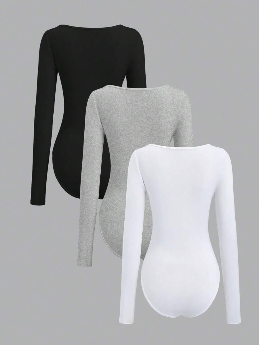 BODY DŁUGI RĘKAW 3-PACK