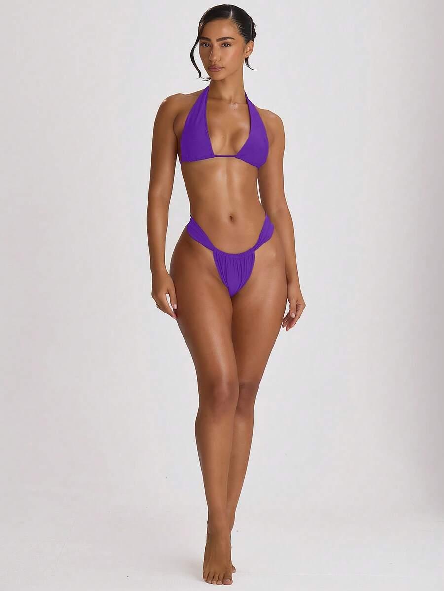 FIOLETOWY DÓŁ OD BIKINI