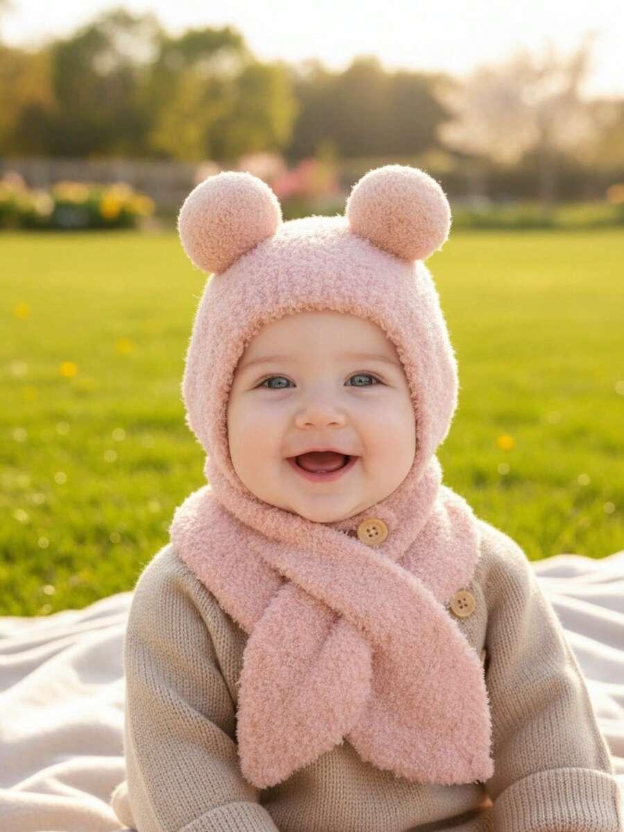 czapka szalik 2w1