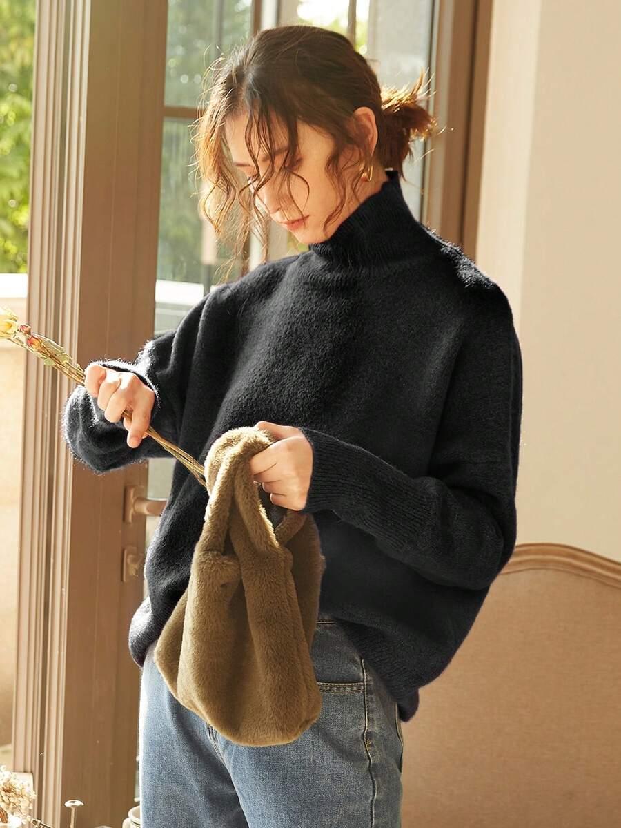 CZARNY SWETER GOLF