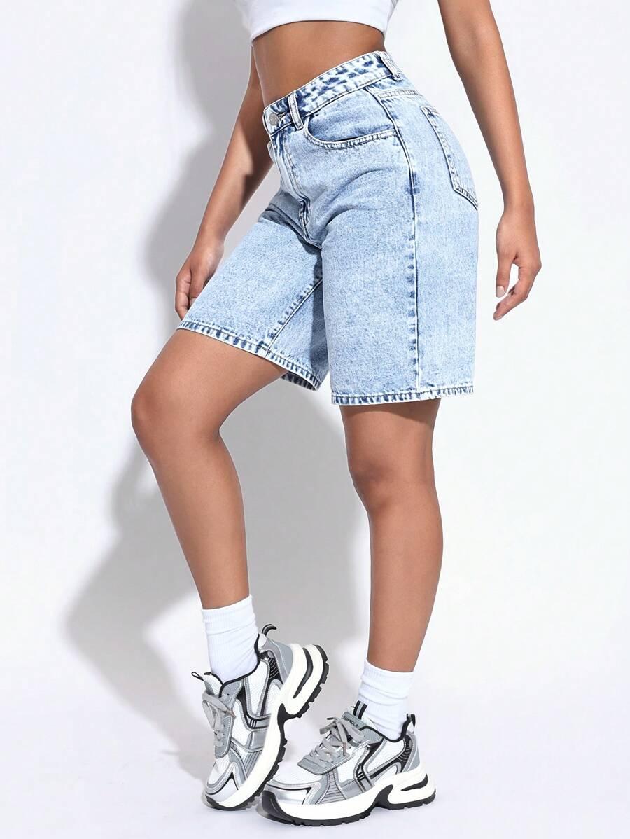 spodenki jeans kieszenie