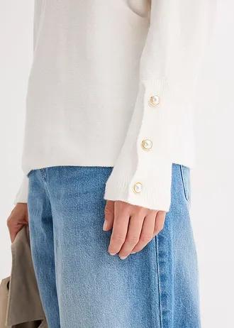 SWETER Z DŁUGIM RĘKAWEM